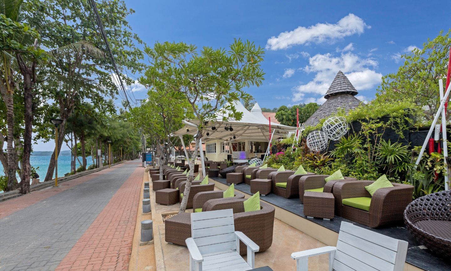 Beachfront Bar of Aonang Villa Resort Krabi